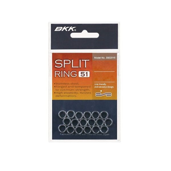 Bkk Stainless Steel Split Ring-51 Halka NO:5