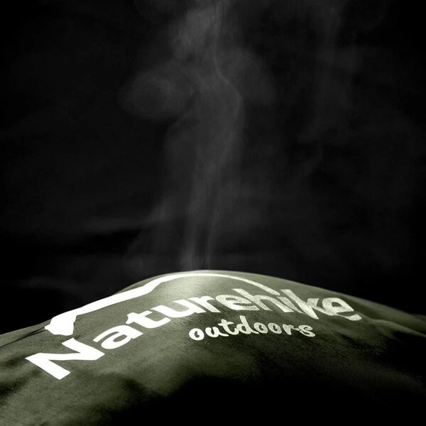 Naturehike U350 Zarf Tarzı Kapüşonlu Uyku Tulumu -13°C KAHVERENGİ - Right