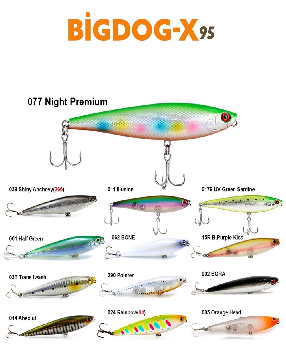 Fujin Big Dog-X BDX-95SW 9.5Cm 13.5Gr Suni Yem