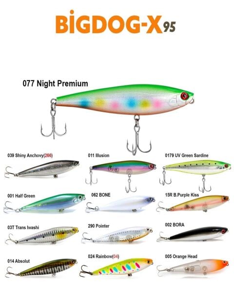 Fujin Big Dog-X BDX-95SW 9.5Cm 13.5Gr Suni Yem