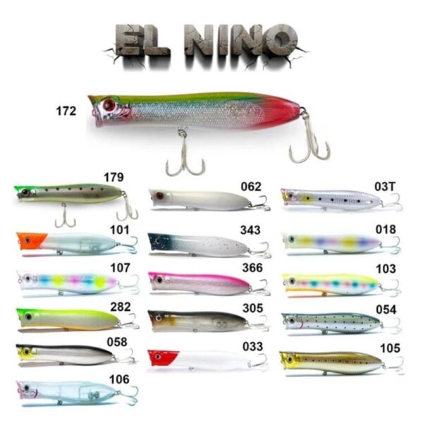Fujin Elnino EN-130SW 13cm 31.5gr Popper Suni Yem 282