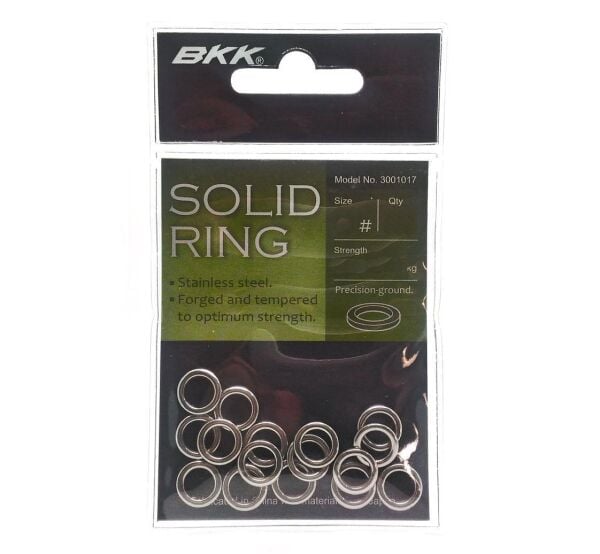 Bkk Stainless Steel Solid Ring Halka NO:7