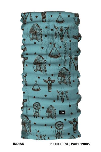 Pirate & Parrot Indian Bandana PA01-19005