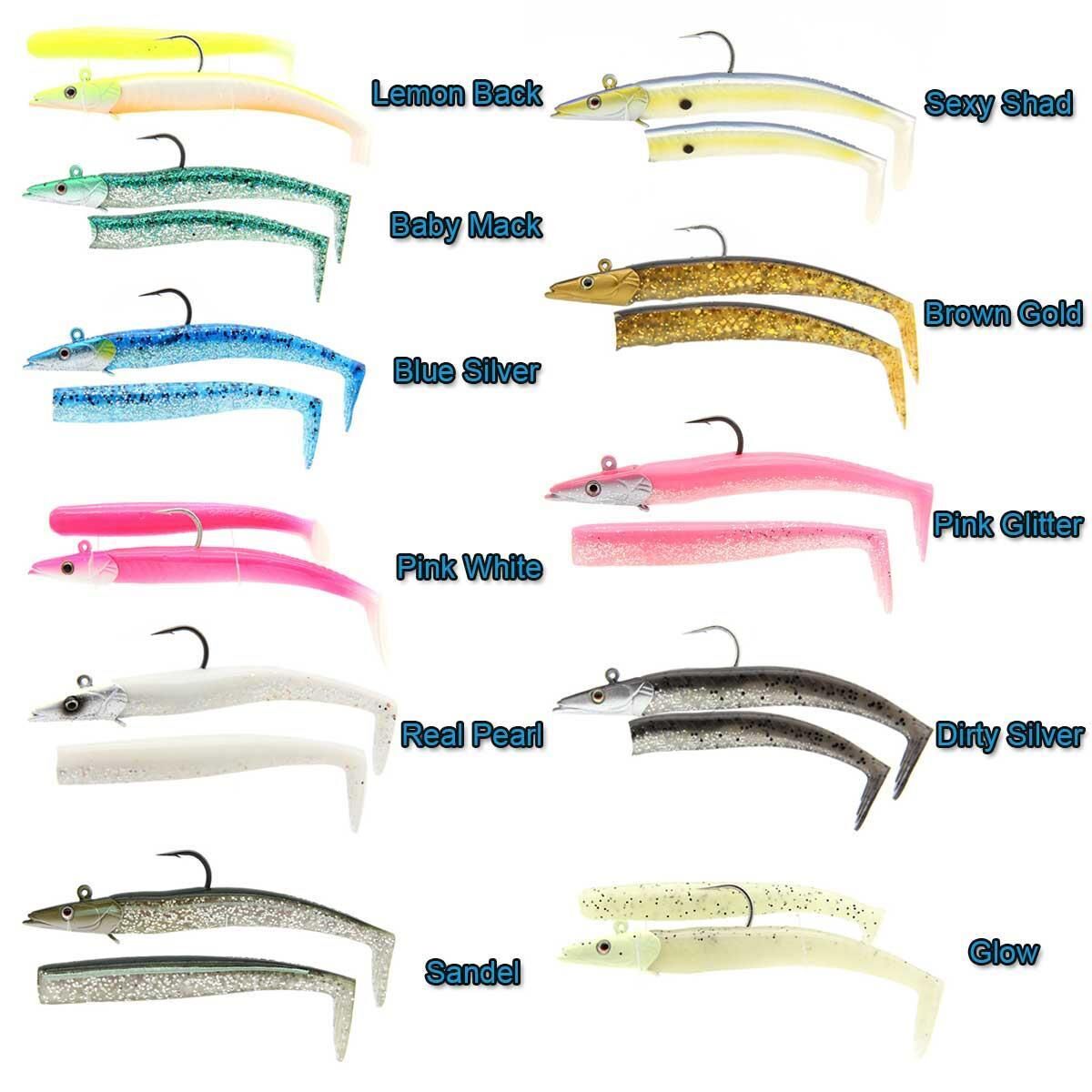 Savage Gear Sandeel 12.5Cm 23Gr 2+1 Silikon Yem LEMON BACK