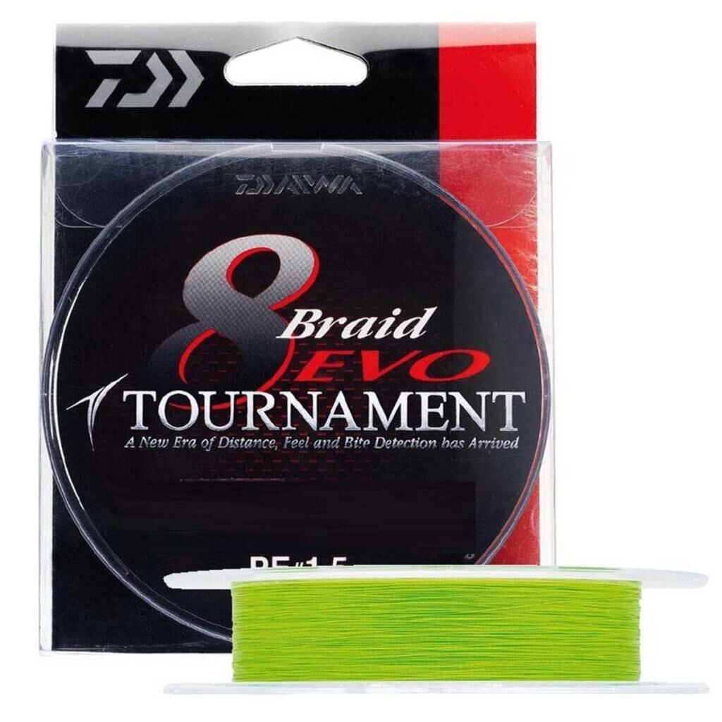 Daiwa Tournament 8B Evo Chartreuse Olta Misinası 135mt