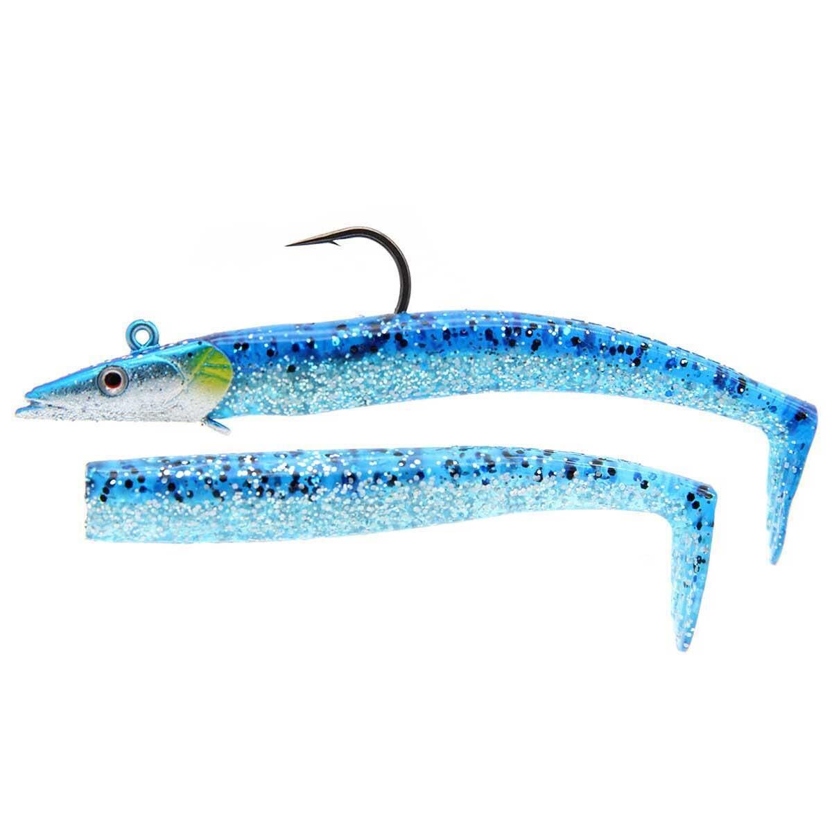 Savage Gear Sandeel 12.5Cm 23Gr 2+1 Silikon Yem BLUE SİLVER