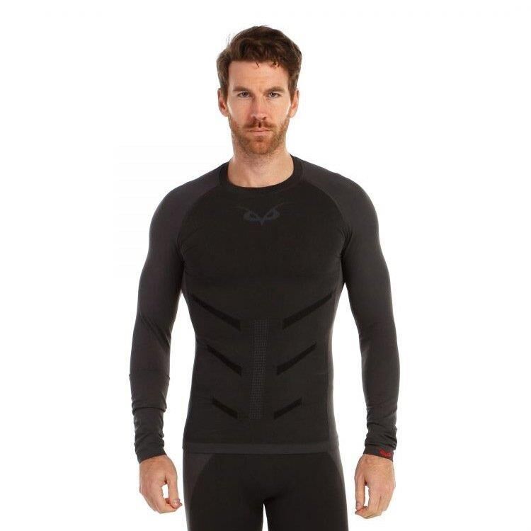 Puhu Erkek Termal İçlik Üst SİYAH - S-M