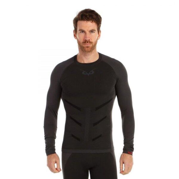 Puhu Erkek Termal İçlik Üst SİYAH - S-M