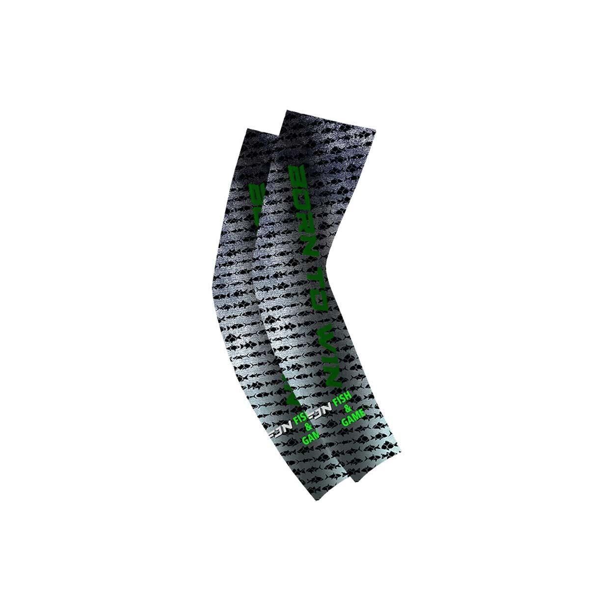Fujin Arm Sleeve Aqua Blue Fish Kolluk Aqua Blue Fish
