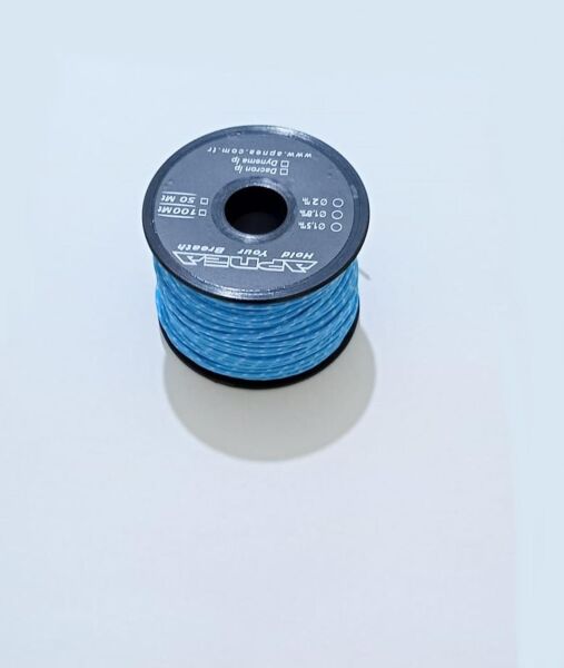 Apnea Dyneema Zıpkın İpi 50mt 2.00mm ( Mavi-Beyaz )
