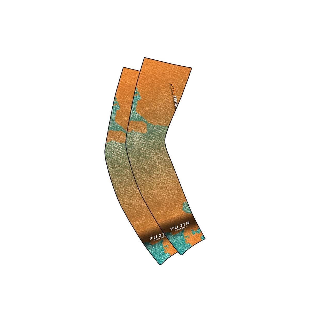 Fujin Arm Sleeve Aqua Orange Kolluk Aqua Orange