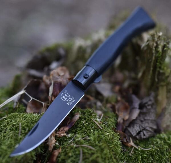 Main Knives 2000-L9 Titanyum Urban Line 8,7cm Çakı Siyah Ağaç