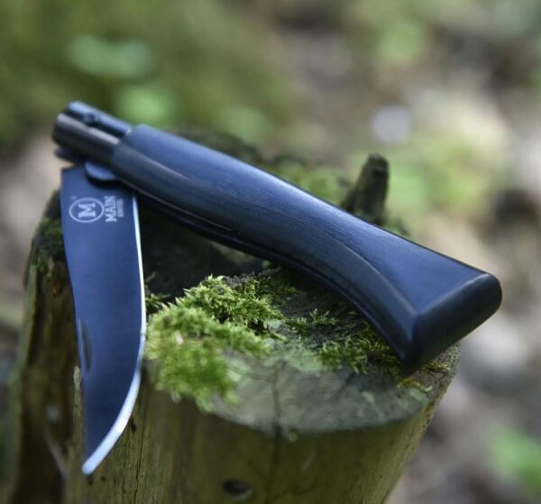 Main Knives 2000-L9 Titanyum Urban Line 8,7cm Çakı Siyah Ağaç