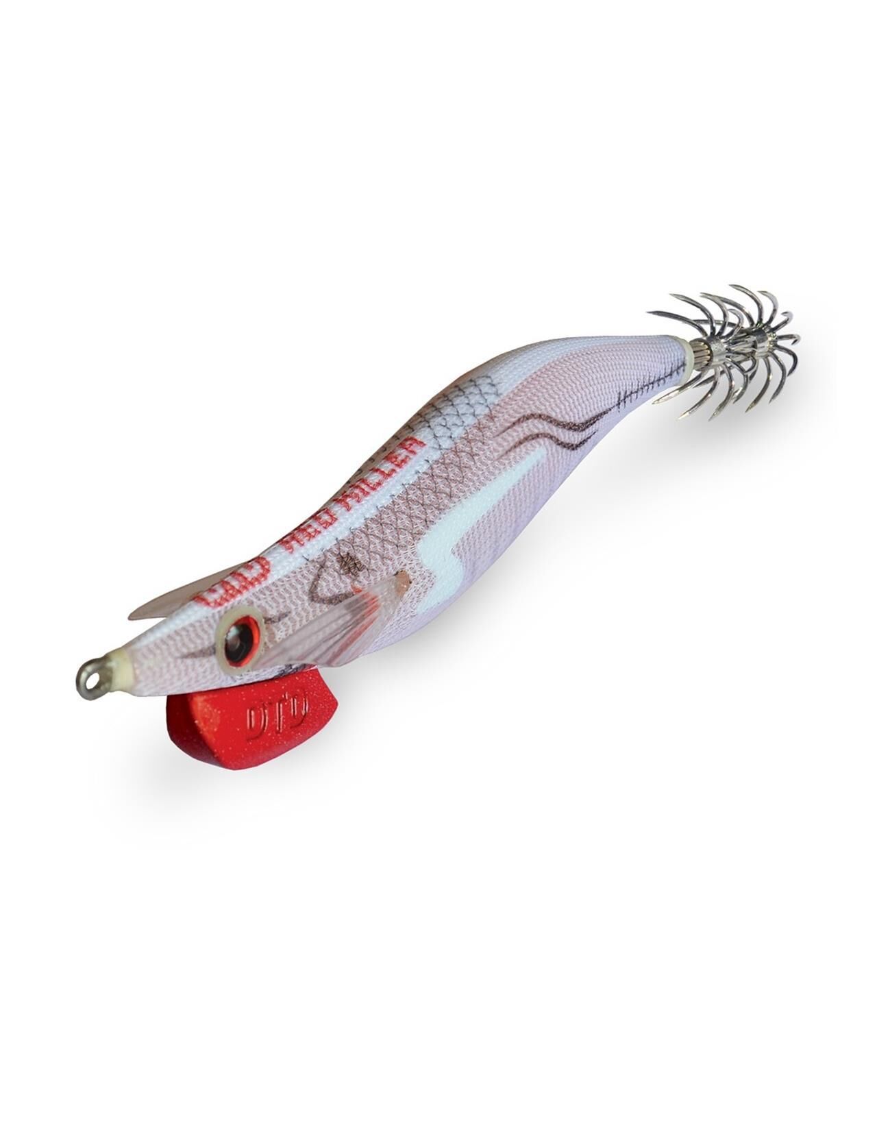 DTD Red Killer Egi 3.0 Deep Red Glow Sinking Speed 96 mm 16 gr Kalamar Zokası WHİTE