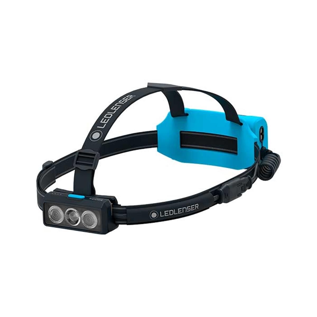 Ledlenser NEO 9R Kafa Feneri SİYAH/MAVİ