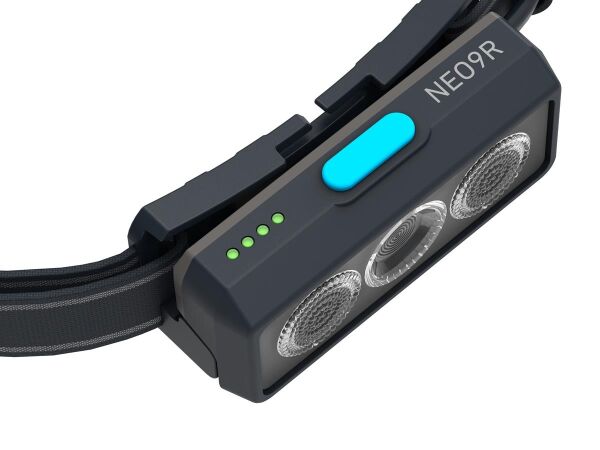 Ledlenser NEO 9R Kafa Feneri SİYAH/MAVİ