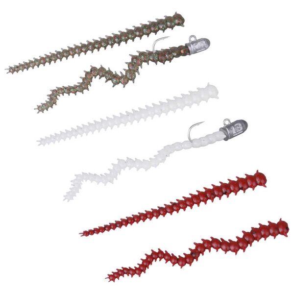 Savage Gear LRF Ragworm Kit Red\Brown\Glow LRF Kurt Seti 18+2Pcs