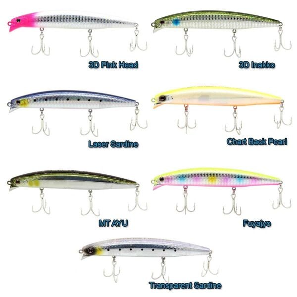 Daiwa SS-Z Vertice 120F-SSR 120MM 19Gr Suni Yem TRANSPARENT SARDINE