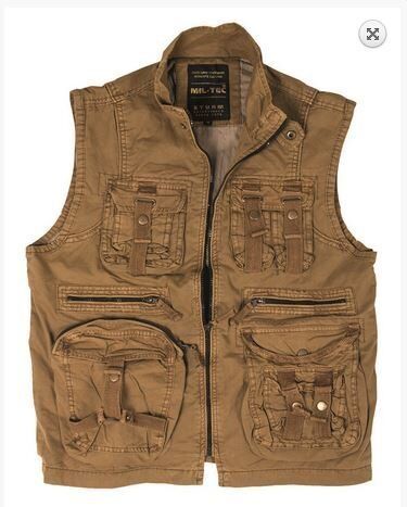 Sturm Survival Çok Cepli Kahve Yelek S