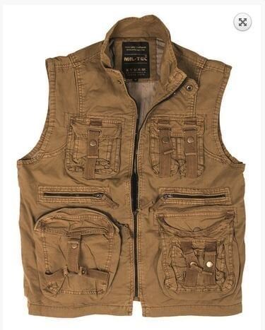 Sturm Survival Çok Cepli Kahve Yelek S