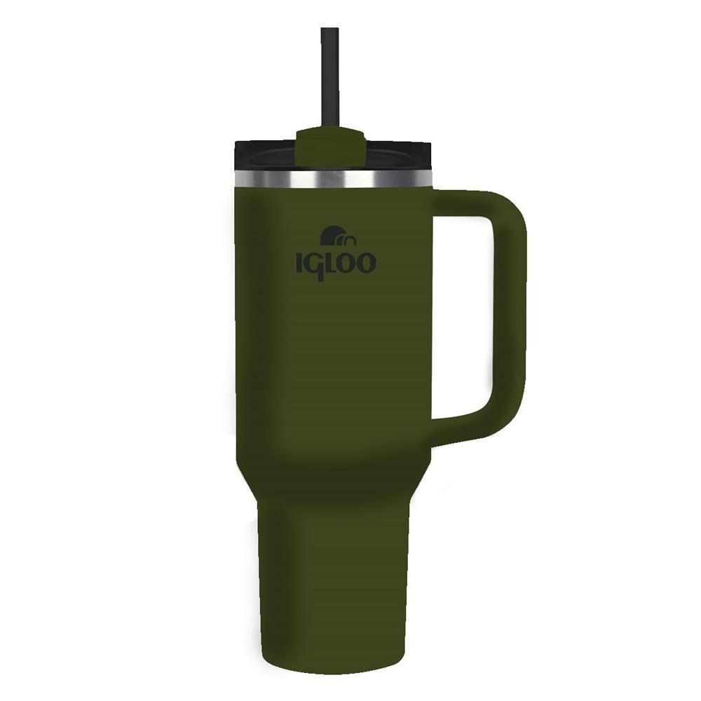 İgloo Stadler Thermo-Mug 1.2 Litre Pipetli Termos Bardak HAKİ