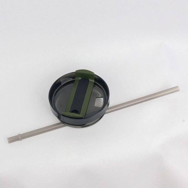 İgloo Stadler Thermo-Mug 1.2 Litre Pipetli Termos Bardak Siyah/Haki