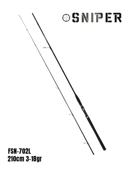 Fujin Sniper 210 cm 3-18 gr Light Spin Kamış FSN-702L