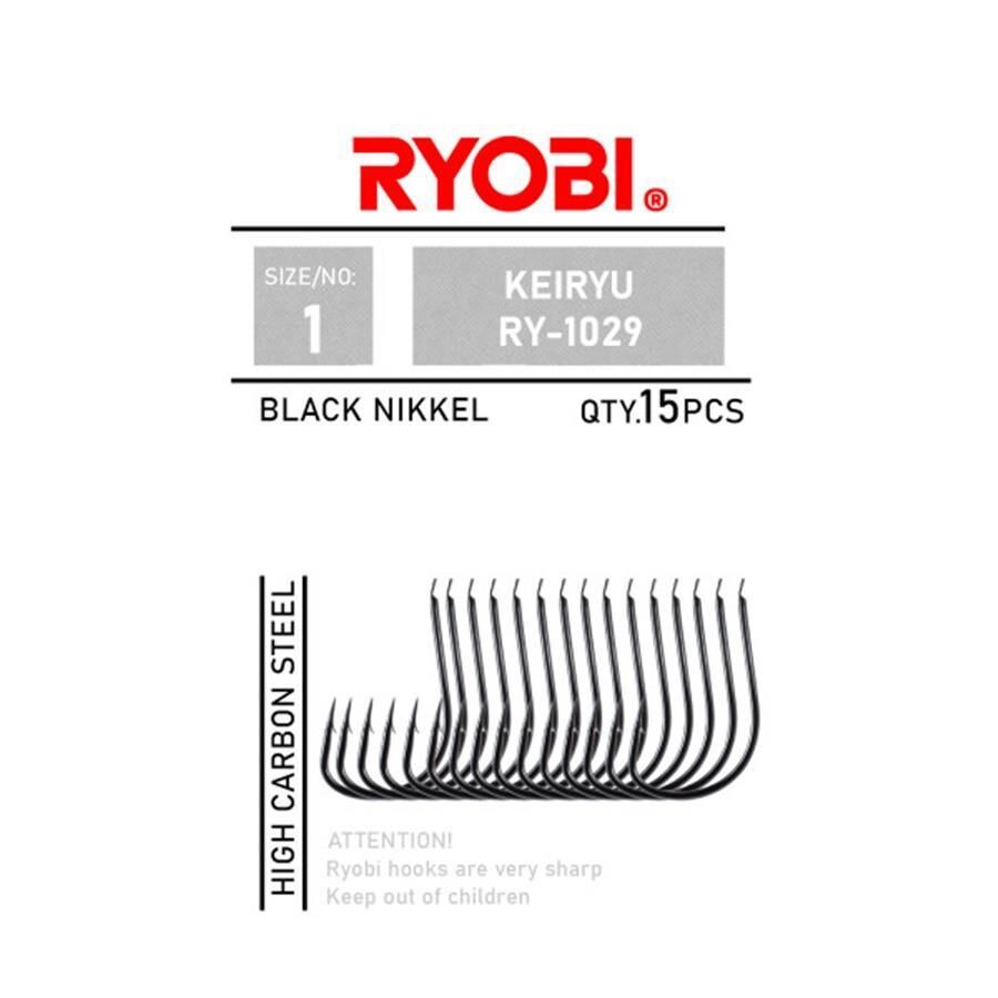 Ryobi Keiryu RY-1029 Black Nickel Olta İğnesi Black Nickel - NO:2