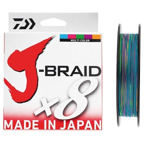 Daiwa J-Braid x8 İp Olta Misinası 500mt MULTİCOLOR - 0,35 mm