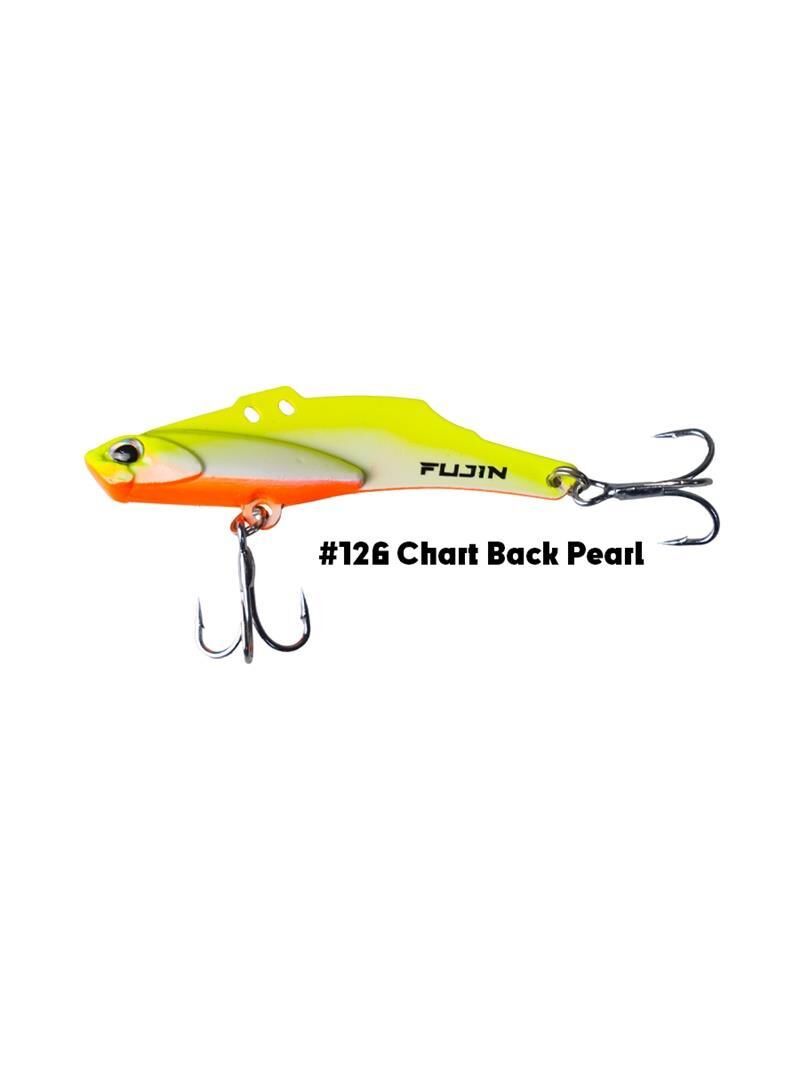 Fujin Metal Vibe 45mm 7gr Vibrasyon Jig Yem CHART BACK PEARL