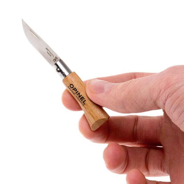 Opinel Inox No 2 Kayın Saplı Paslanmaz Çelik Çakı