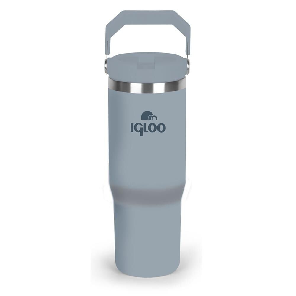İgloo Powder Termos 900 ML Pipetli Termos Bardak GRİ