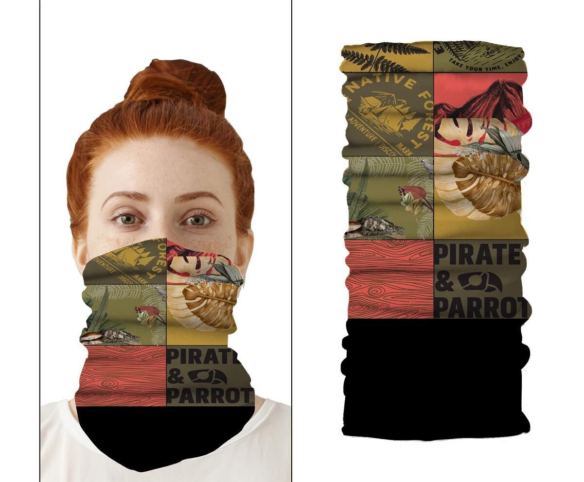 Pirate & Parrot Mira Half Polar Bandana PA05-22074