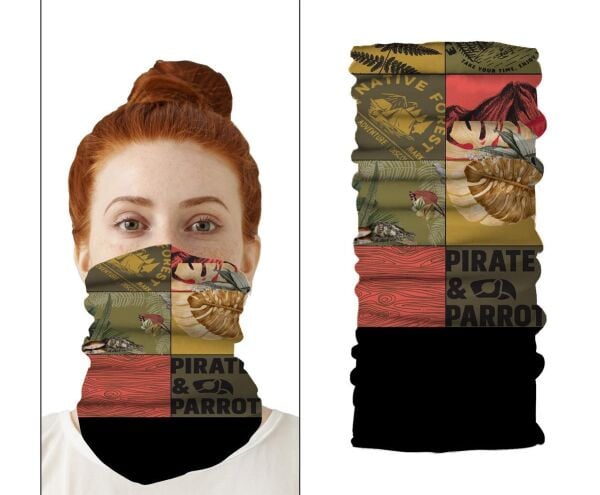Pirate & Parrot Mira Half Polar Bandana PA05-22074