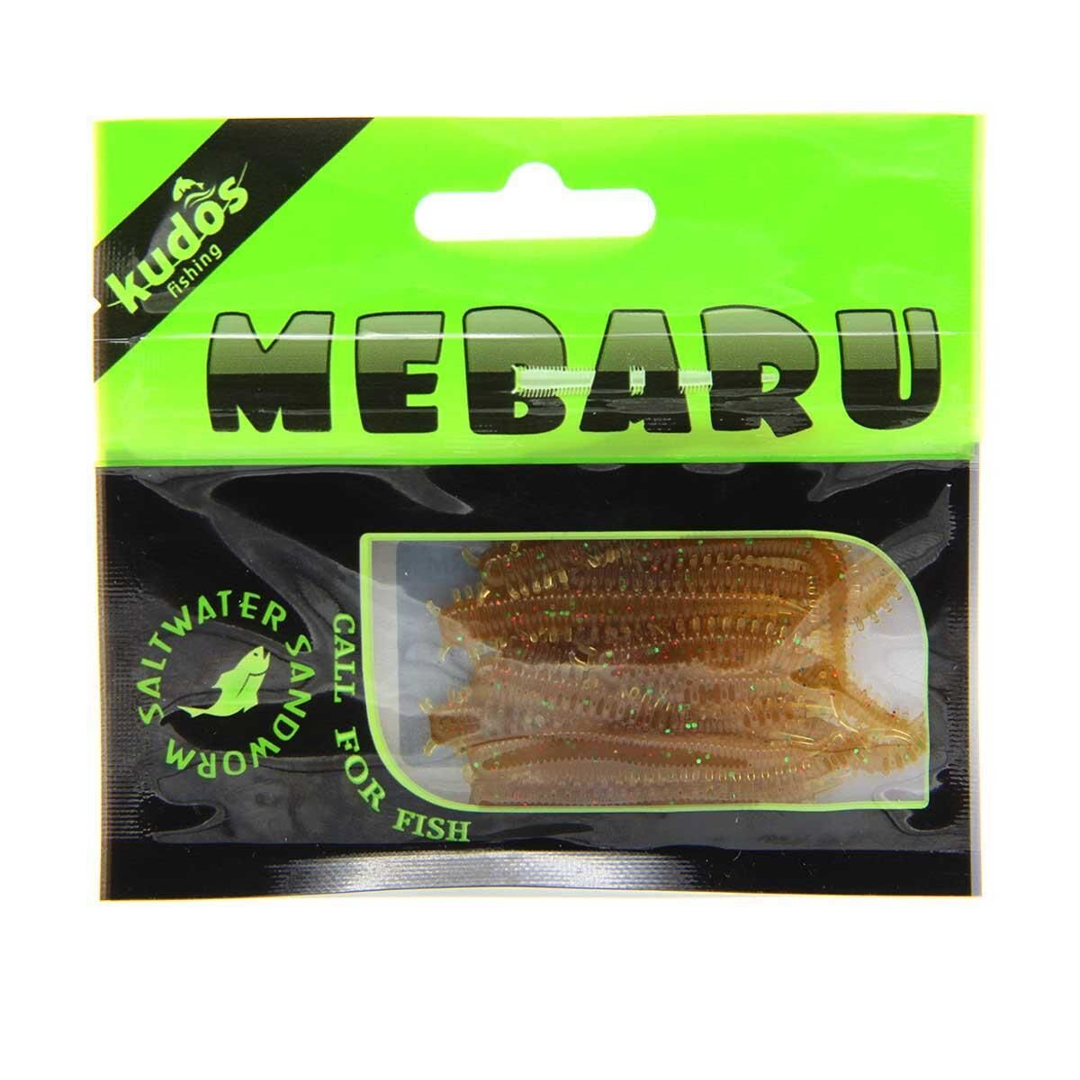 Kudos Mebaru Worm 4 cm Silikon Yem BROWN