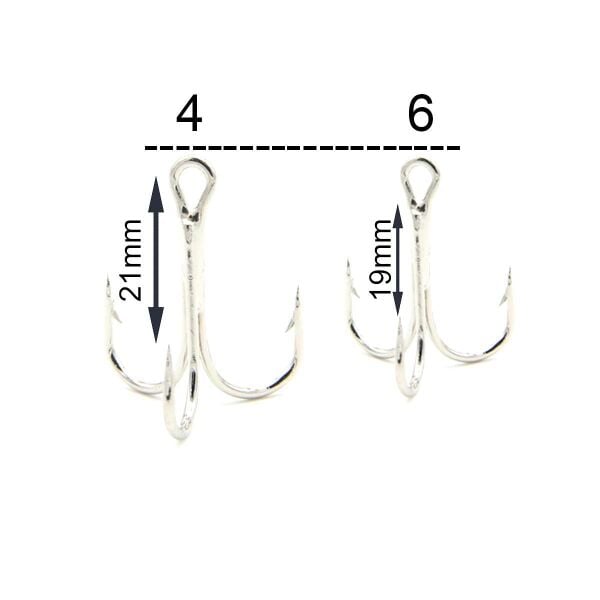 Decoy Y-S21P Propack Üçlü Olta İğnesi NO:8