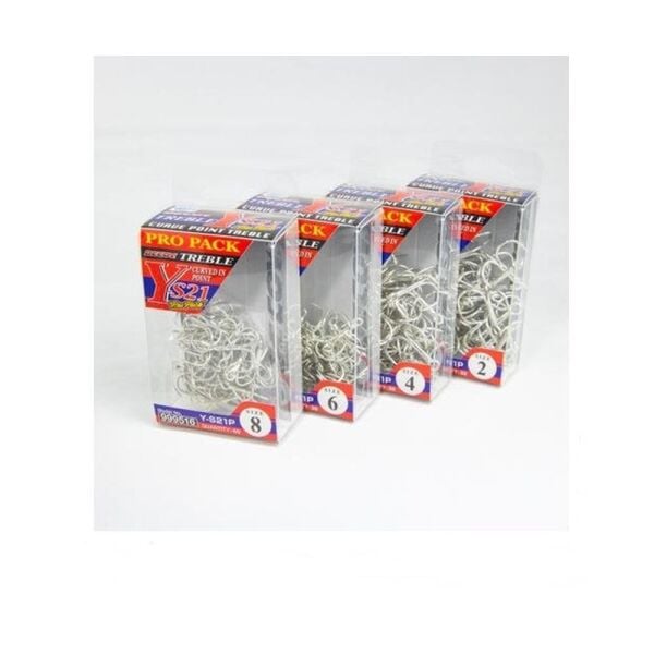 Decoy Y-S21P Propack Üçlü Olta İğnesi NO:8