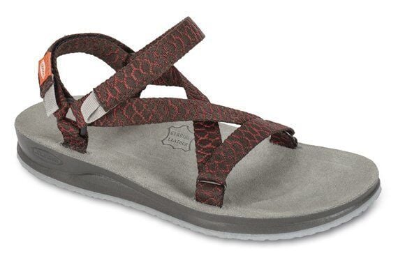 Lizard SLY Skin Kahve Sandalet