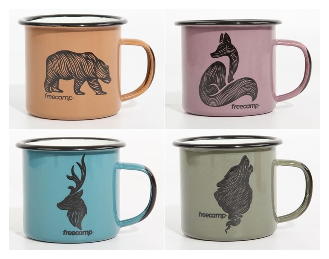 Freecamp Campers Emaye Kupa Mug 350 ML