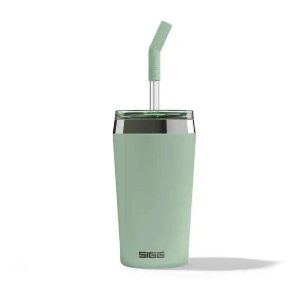 Sigg 6015 Helia 0,45 LT Çelik Termos Milky Green
