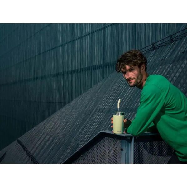 Sigg 6015 Helia 0,45 LT Çelik Termos Milky Green