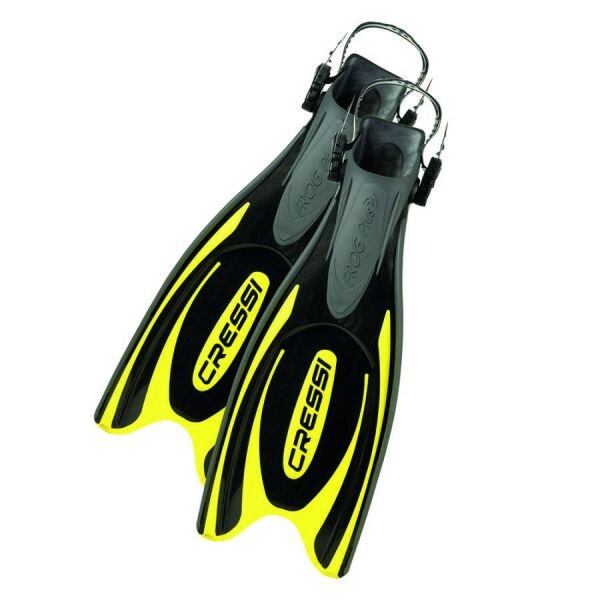 Cressi Frog Plus Dalış Paleti BLACK-YELLOW - NO:44-47