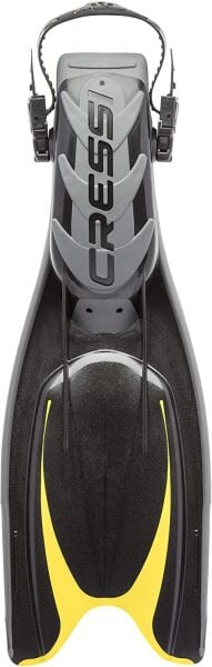 Cressi Frog Plus Dalış Paleti BLACK-YELLOW - NO:44-47