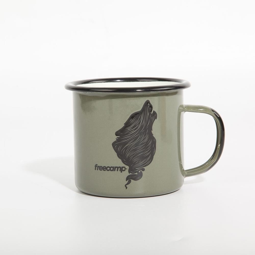 Freecamp Campers Emaye Kupa Mug 350 ML HAKİ