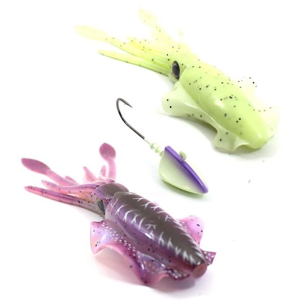 Kudos Pro Squid 20cm 170gr Lumo Zoka Kalamar Silikon Yem 32-36