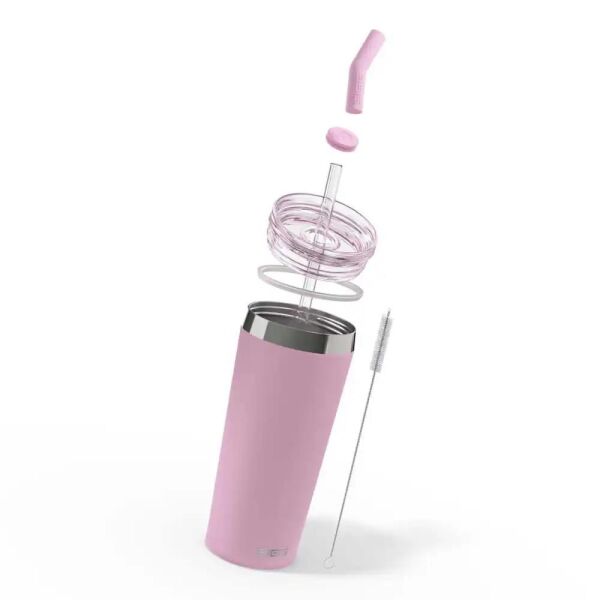 Sigg 6015 Helia 0,60 LT Çelik Termos Lingonberry