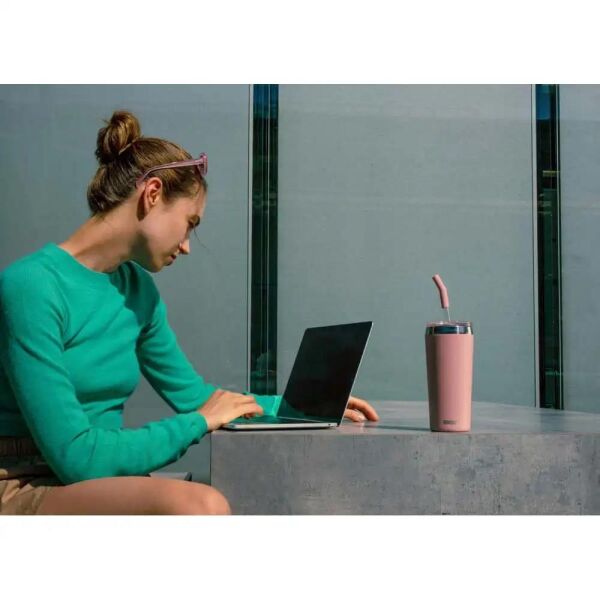 Sigg 6015 Helia 0,60 LT Çelik Termos Lingonberry
