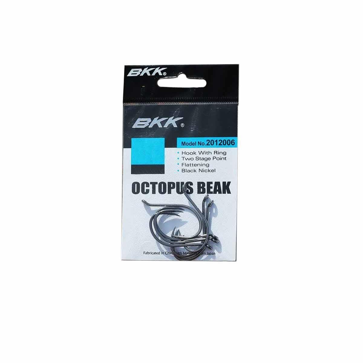Bkk Octopus Beak BP011 Black Nikel Olta İğnesi Black Nickel - NO:2/0