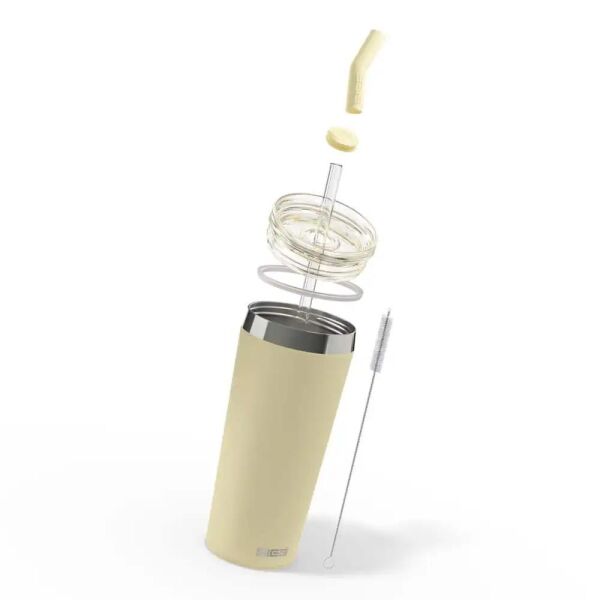Sigg 6015 Helia 0,60 LT Çelik Termos Optimistic Yellow