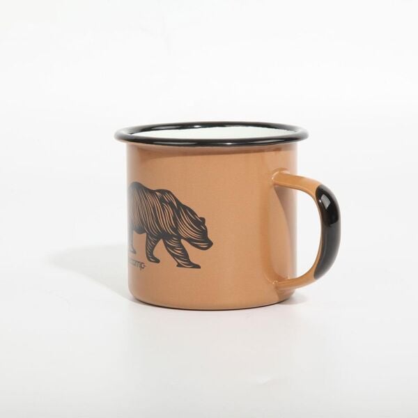 Freecamp Campers Emaye Kupa Mug 350 ML Koyu Bej